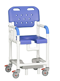 Platinum Shower Commode Chair